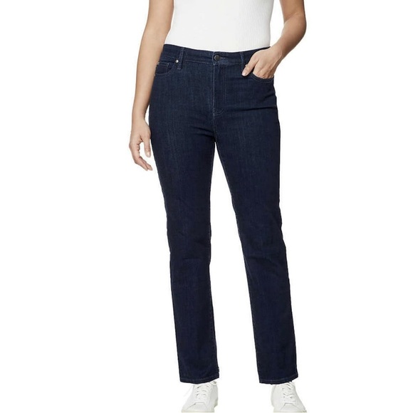 Buffalo Women's High-Rise Straight Leg Jean US 16 Regular, Regular, Dark Rinse) - Picture 1 of 8